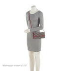 Gucci GG Canvas Bamboo Bar Clutch (SHF-23324)
