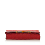 Gucci GG Canvas Bamboo Bar Crossbody Bag (SHG-27209)