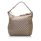 Gucci GG Canvas Bamboo Bar Hobo (SHG-oJqkMt)