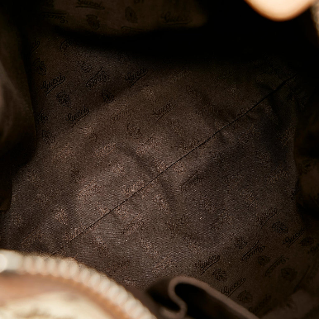 Gucci GG Canvas Bamboo Bar Hobo (SHG-oJqkMt)