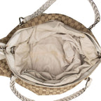 Gucci GG Canvas Bamboo Bar Large Tote (SHF-8uUHe9)