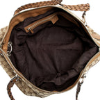 Gucci GG Canvas Bamboo Bar Medium Tote