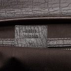 Gucci GG Canvas Bamboo Bullet Medium Satchel (SHF-6OHkiG)
