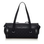 Gucci GG Canvas Bamboo Bullet Shoulder Bag (SHG-31791)