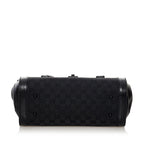 Gucci GG Canvas Bamboo Bullet Shoulder Bag (SHG-31791)