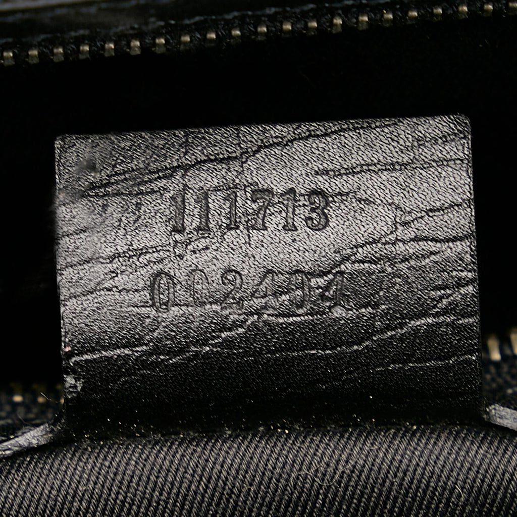 Gucci GG Canvas Bamboo Bullet Shoulder Bag (SHG-CXnDa1)