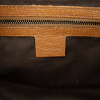 Gucci GG Canvas Bamboo Bullet Shoulder Bag (SHG-aCTqSs)