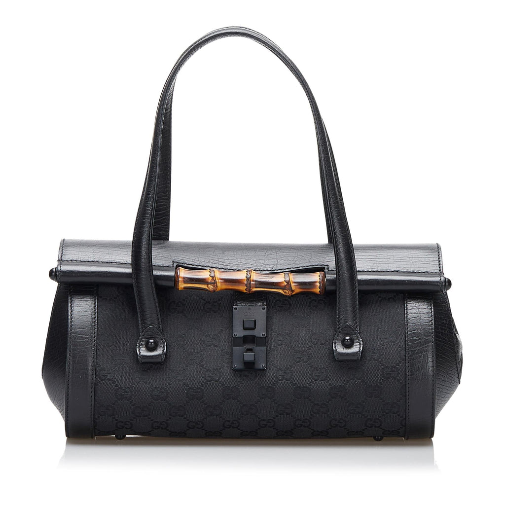 Gucci GG Canvas Bamboo Bullet (SHG-QnU4Hs)