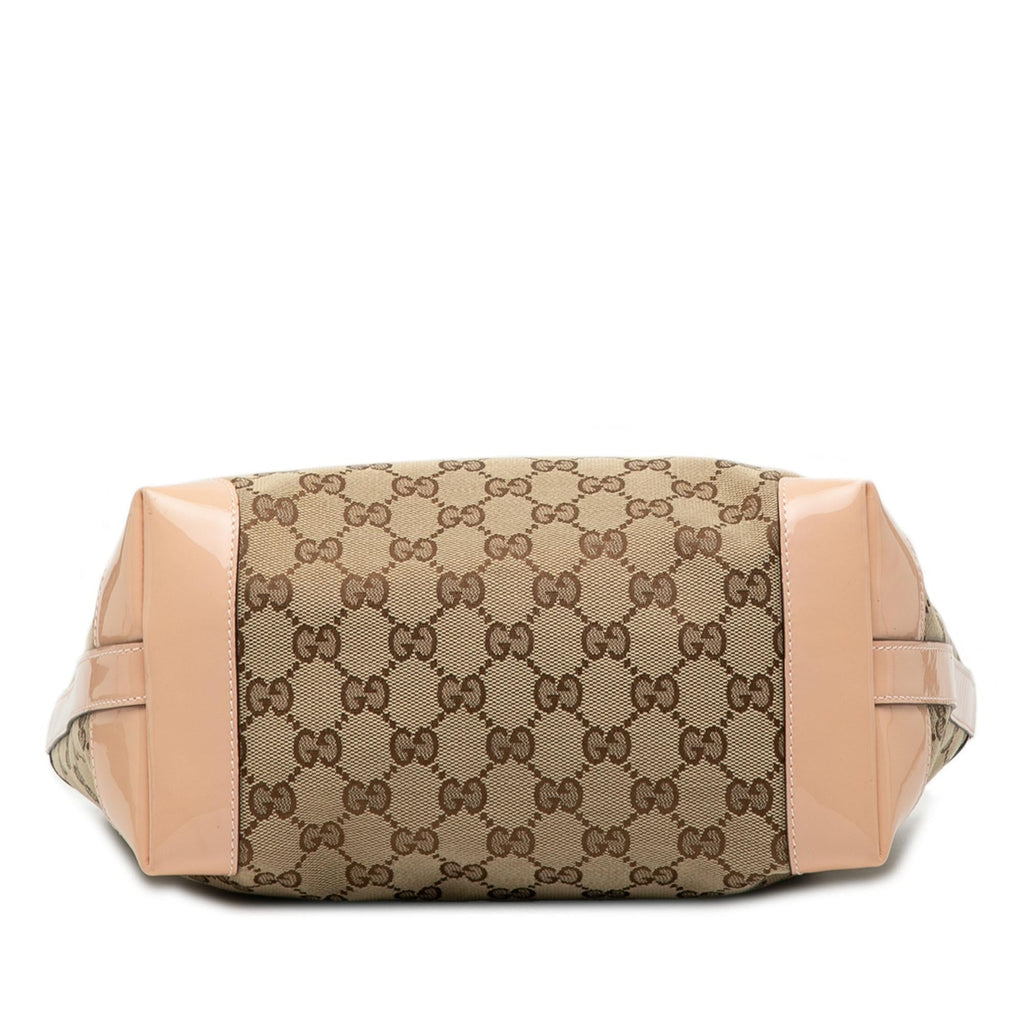 Gucci GG Canvas Bamboo Childrens Tote