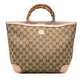 Gucci GG Canvas Bamboo Childrens Tote