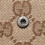 Gucci GG Canvas Bamboo Compact Wallet (SHF-19903)