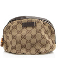 Gucci GG Canvas Bamboo Cosmetic Bag (SHF-h4kppf)