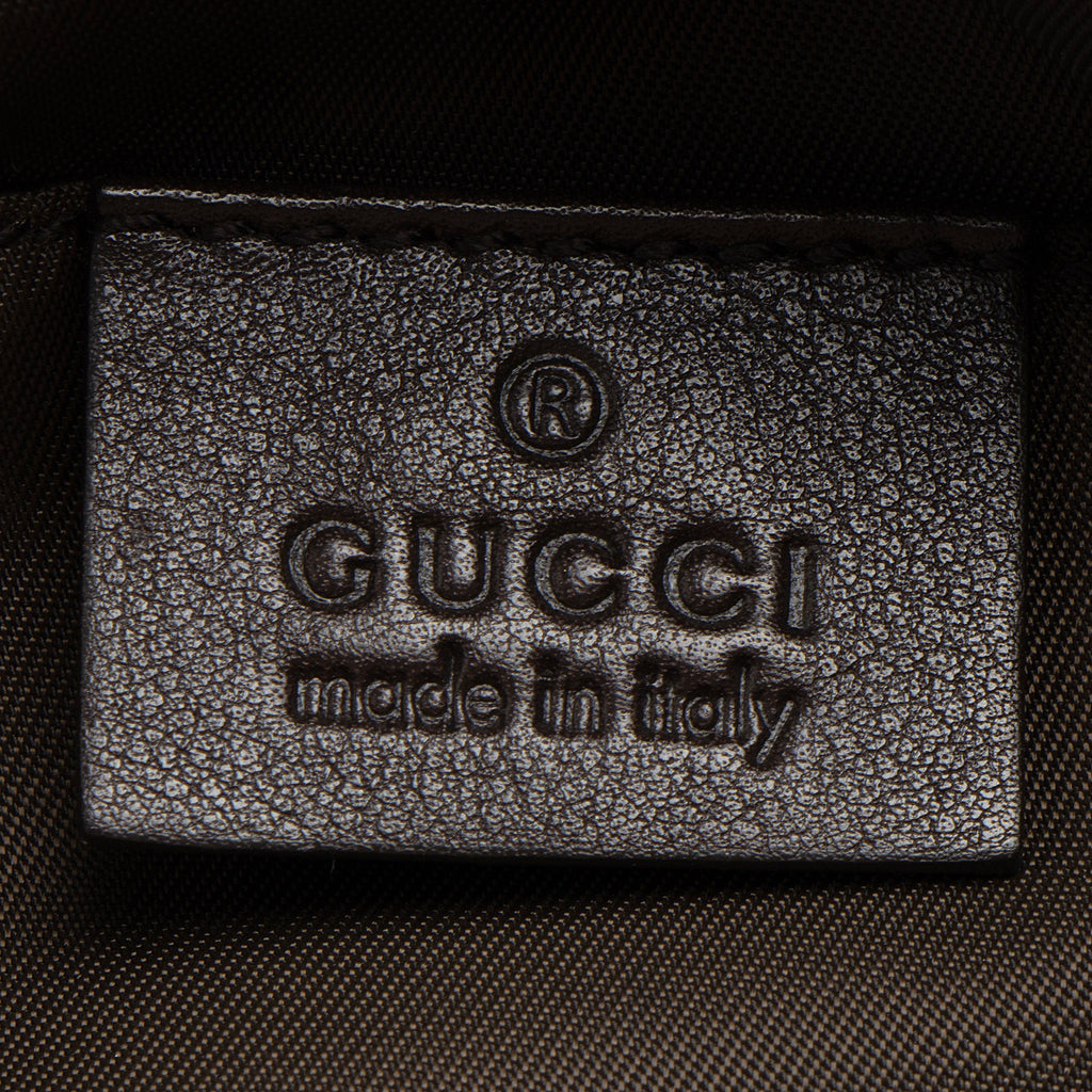 Gucci GG Canvas Bamboo Cosmetic Bag (SHF-h4kppf)