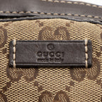 Gucci GG Canvas Bamboo Cosmetic Bag (SHF-h4kppf)
