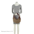 Gucci GG Canvas Bamboo Half Moon Medium Hobo (SHF-6eqEZt)