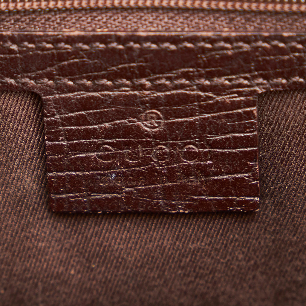 Gucci GG Canvas Bamboo Handbag (SHG-29813)