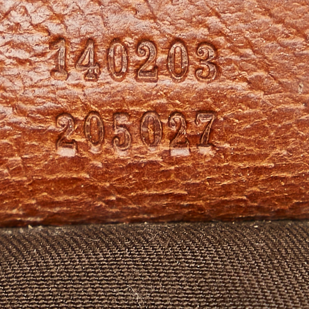 Gucci GG Canvas Bamboo Handbag (SHG-29861)