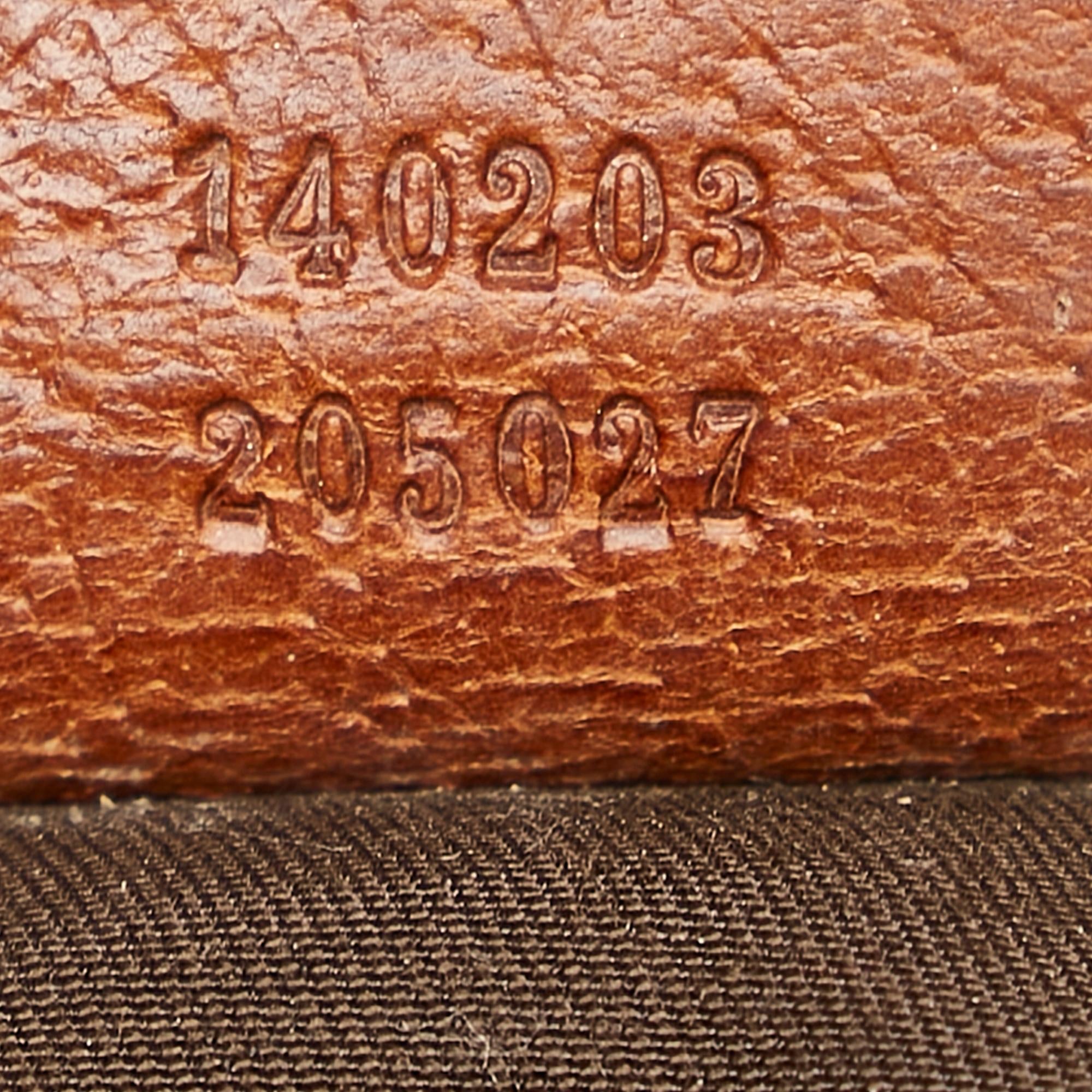 Gucci GG Canvas Bamboo Handbag (SHG-29861)