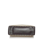 Gucci GG Canvas Bamboo Handbag (SHG-34105)