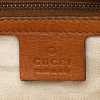 Gucci GG Canvas Bamboo Laidback Crafty Dome Satchel (SHF-galLHz)