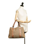Gucci GG Canvas Bamboo Libeccio Tote Bag (SHG-28049)