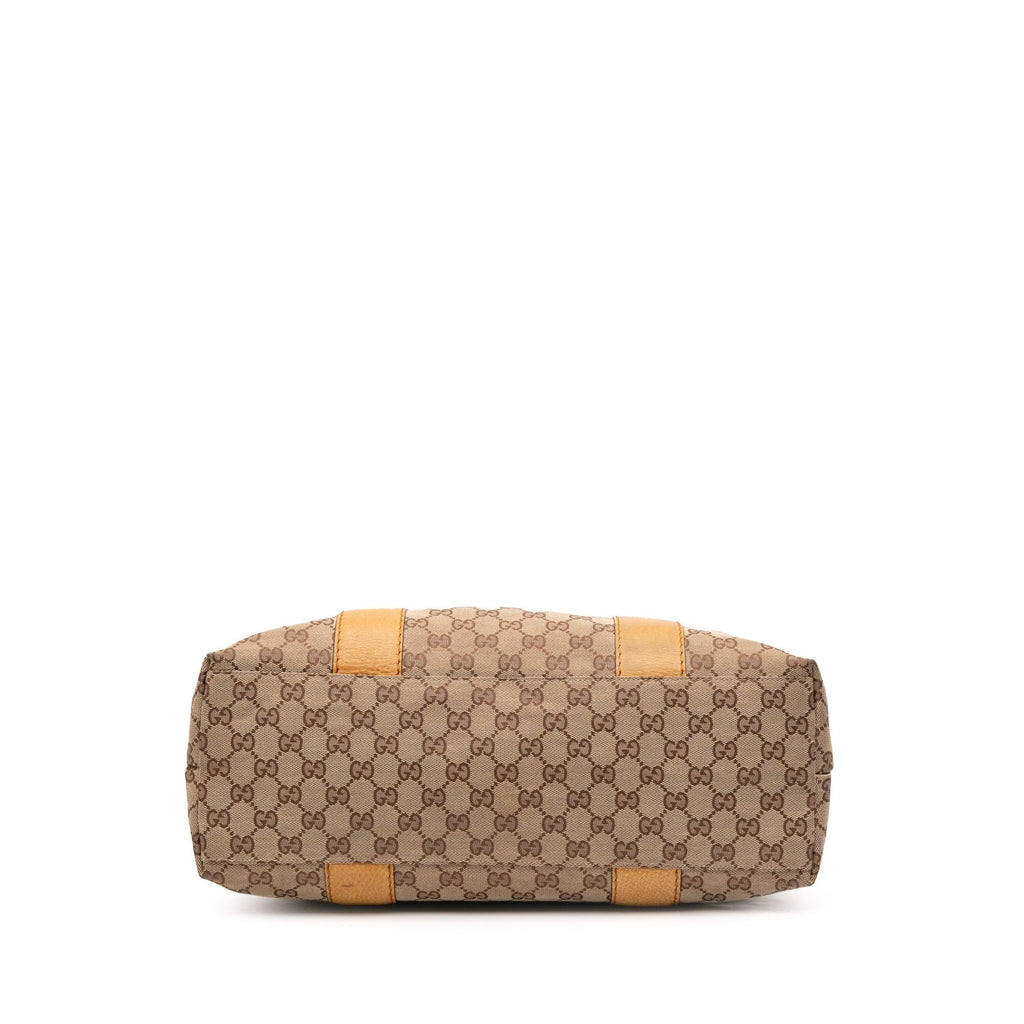 Gucci GG Canvas Bamboo Libeccio Tote