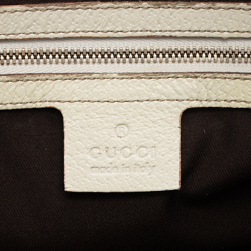 Gucci GG Canvas Bamboo Mini Satchel (SHF-yKtYU5)