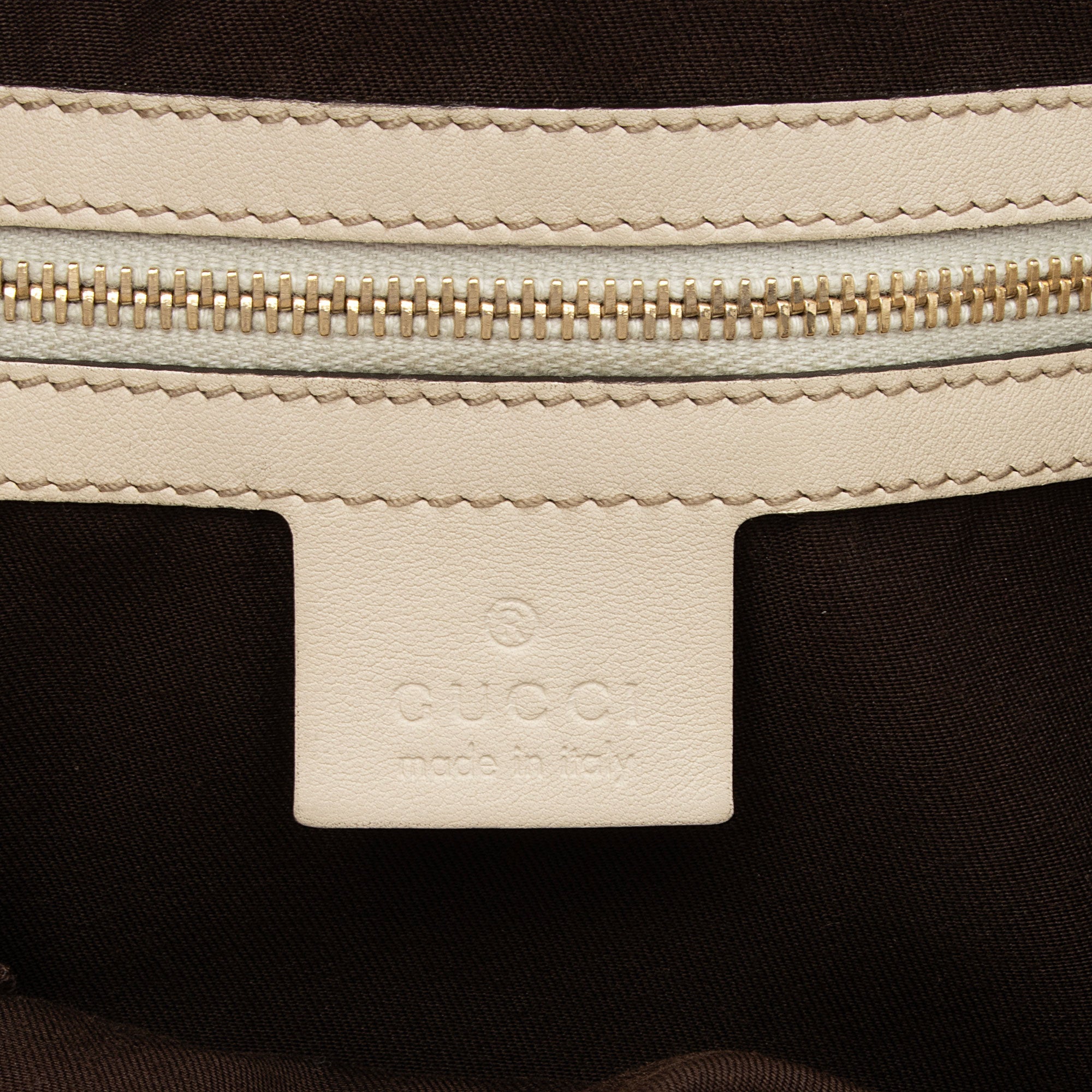 Gucci GG Canvas Bamboo Peggy Shoulder Bag (SHF-Ygbm96)