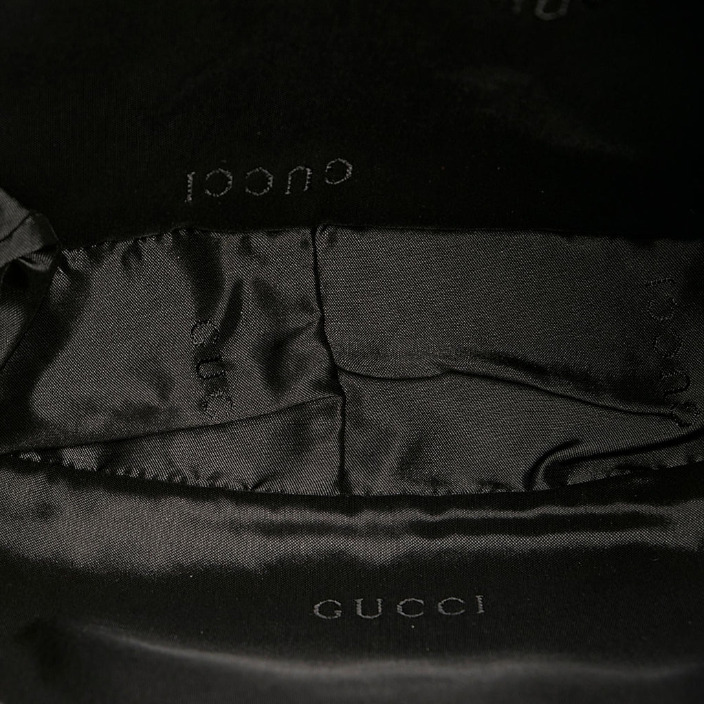 Gucci GG Canvas Bamboo Satchel (SHG-35630)