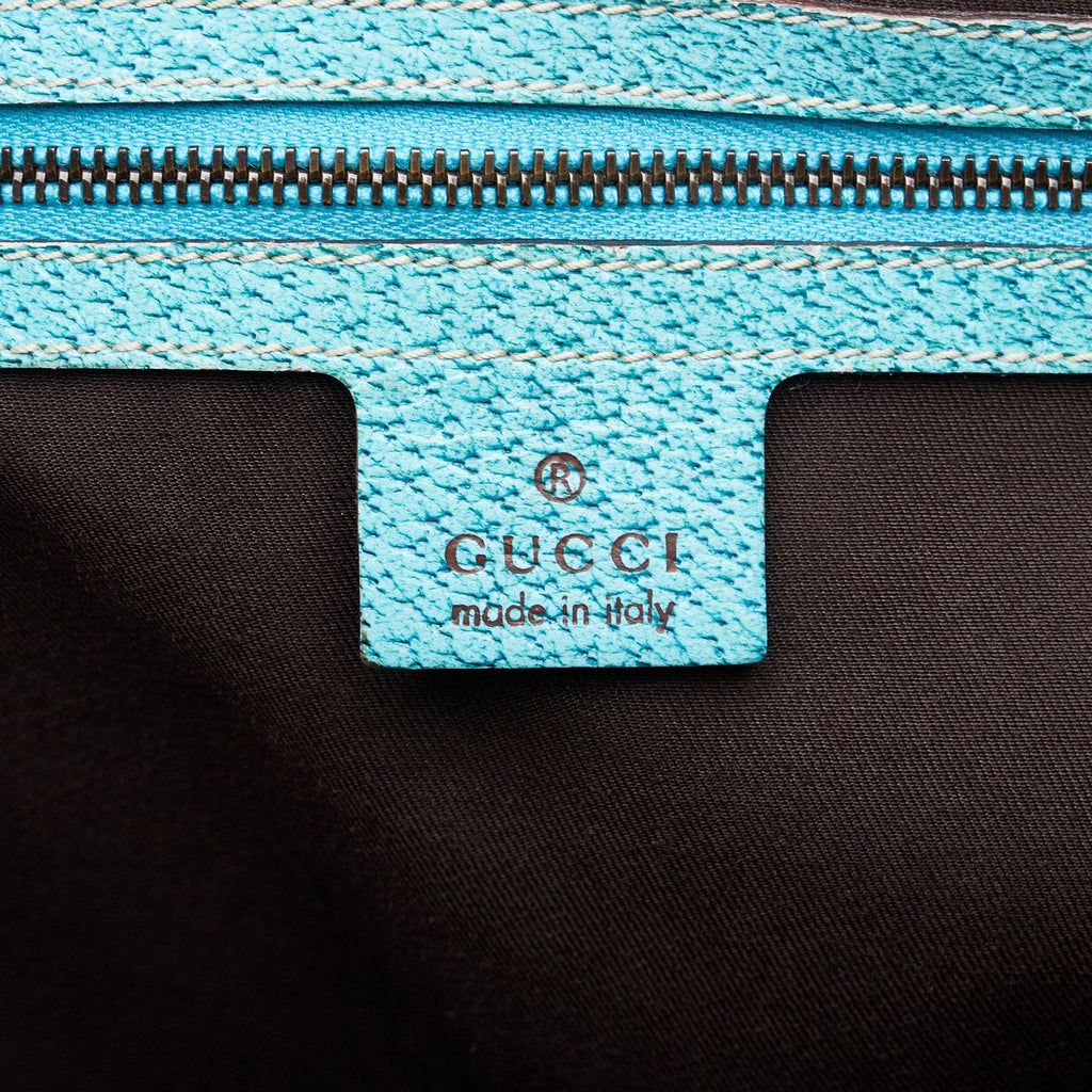 Gucci GG Canvas Bamboo Studded Handbag (SHG-ZJWXNq)
