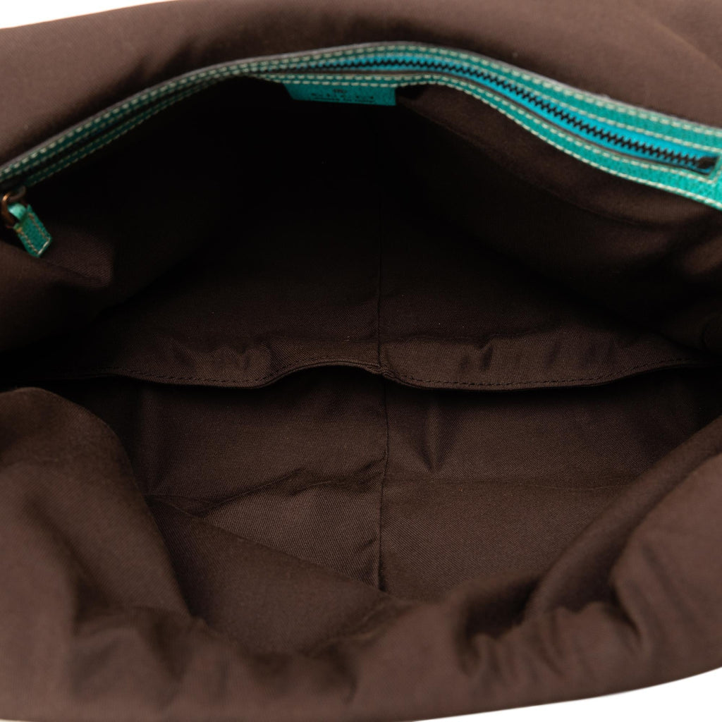 Gucci GG Canvas Bamboo Studded Handbag (SHG-7VMhOz)