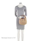 Gucci GG Canvas Bamboo Studded Small Hobo (SHF-EISNu2)