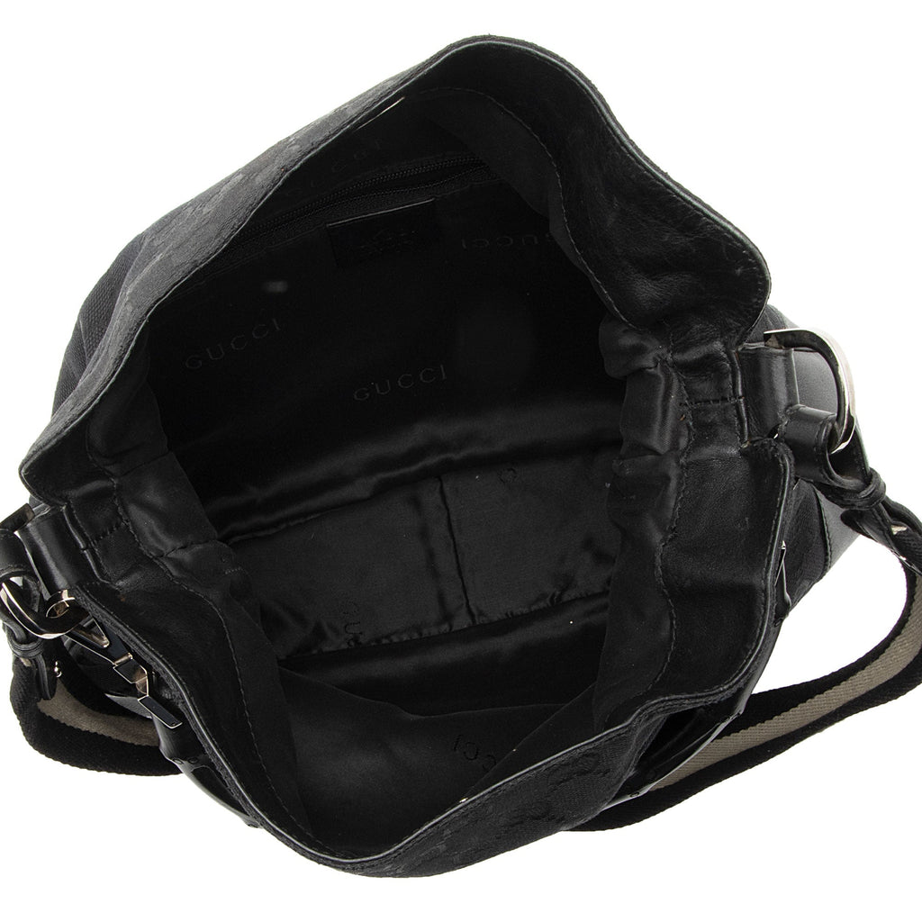 Gucci GG Canvas Bamboo Top Handle (SHF-TMDZ2h)