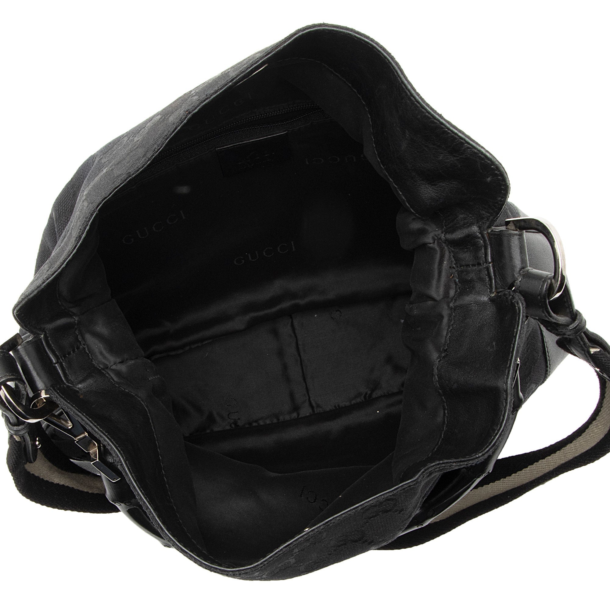 Gucci GG Canvas Bamboo Top Handle (SHF-TMDZ2h)