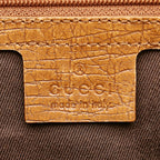 Gucci GG Canvas Bamboo Tote Bag (SHG-31006)