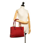 Gucci GG Canvas Bamboo Tote (SHG-31064)