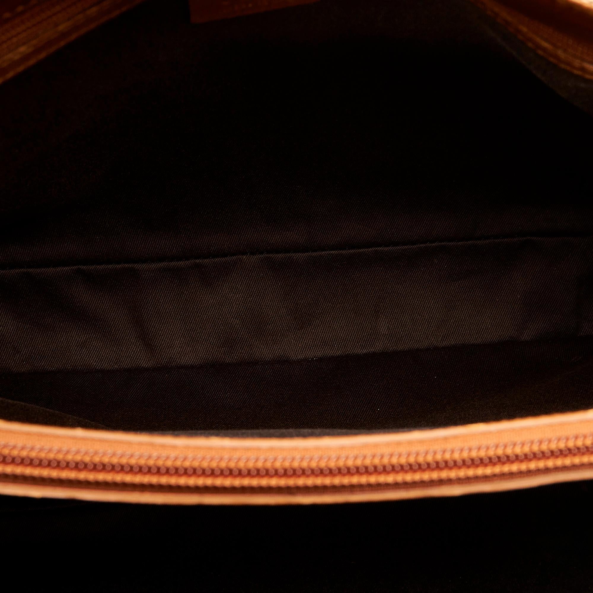 Gucci GG Canvas Bamboo Tote (SHG-onnXj3)