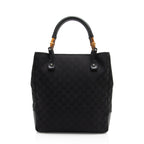 Gucci GG Canvas Bamboo Tote (SHF-1xRqYh)
