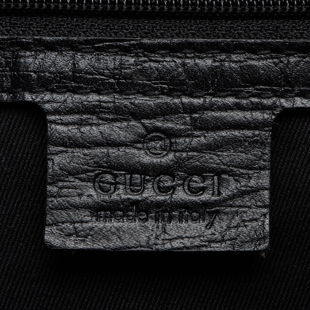Gucci GG Canvas Bamboo Tote (SHF-1xRqYh)