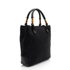 Gucci GG Canvas Bamboo Tote (SHF-1xRqYh)