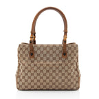 Gucci GG Canvas Bamboo Tote (SHF-CF73dz)