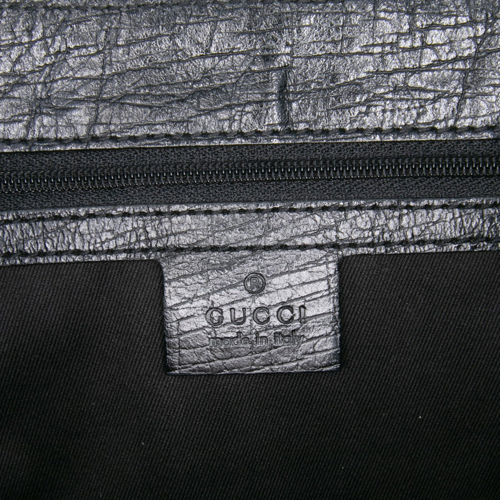 Gucci GG Canvas Bamboo Tote