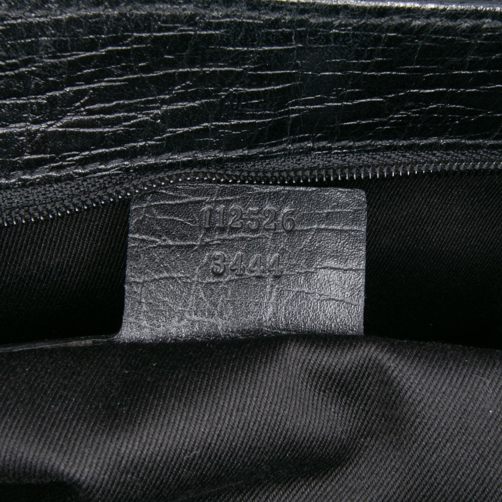 Gucci GG Canvas Bamboo Tote