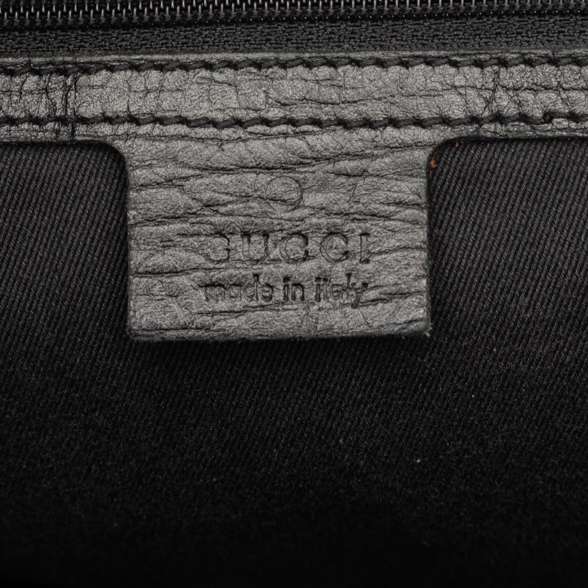 Gucci GG Canvas Bamboo Tote
