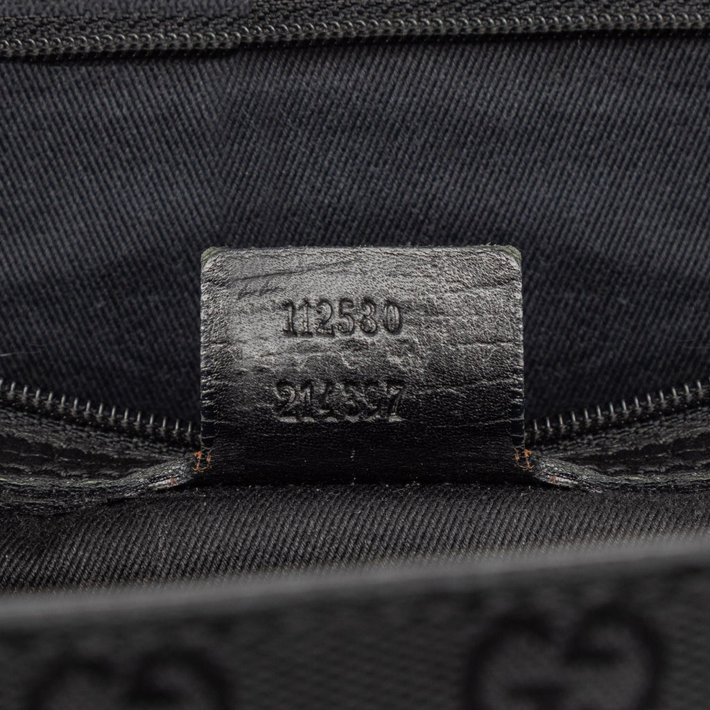 Gucci GG Canvas Bamboo Tote
