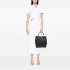 Gucci GG Canvas Bamboo Tote
