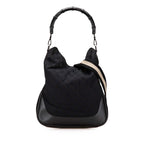Gucci GG Canvas Bamboo Web Satchel