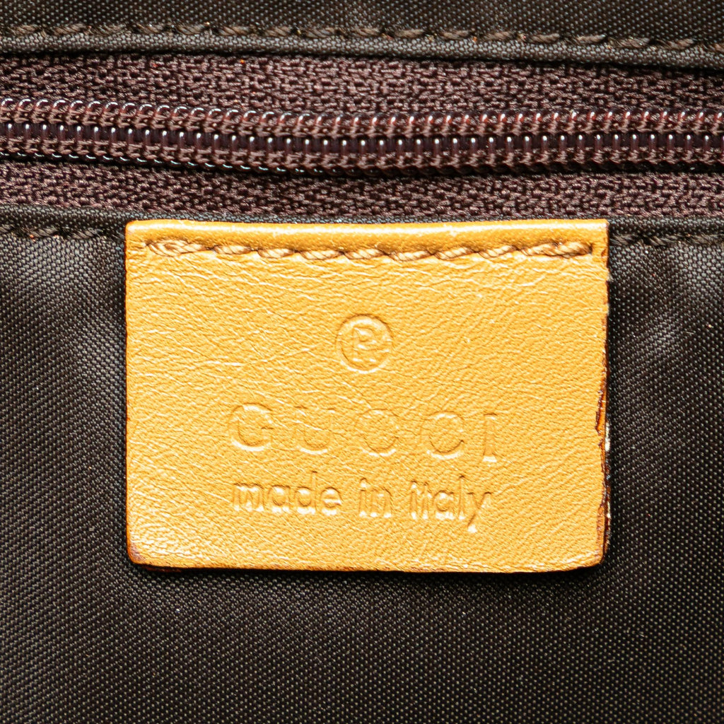 Gucci GG Canvas Bamboo Web Satchel