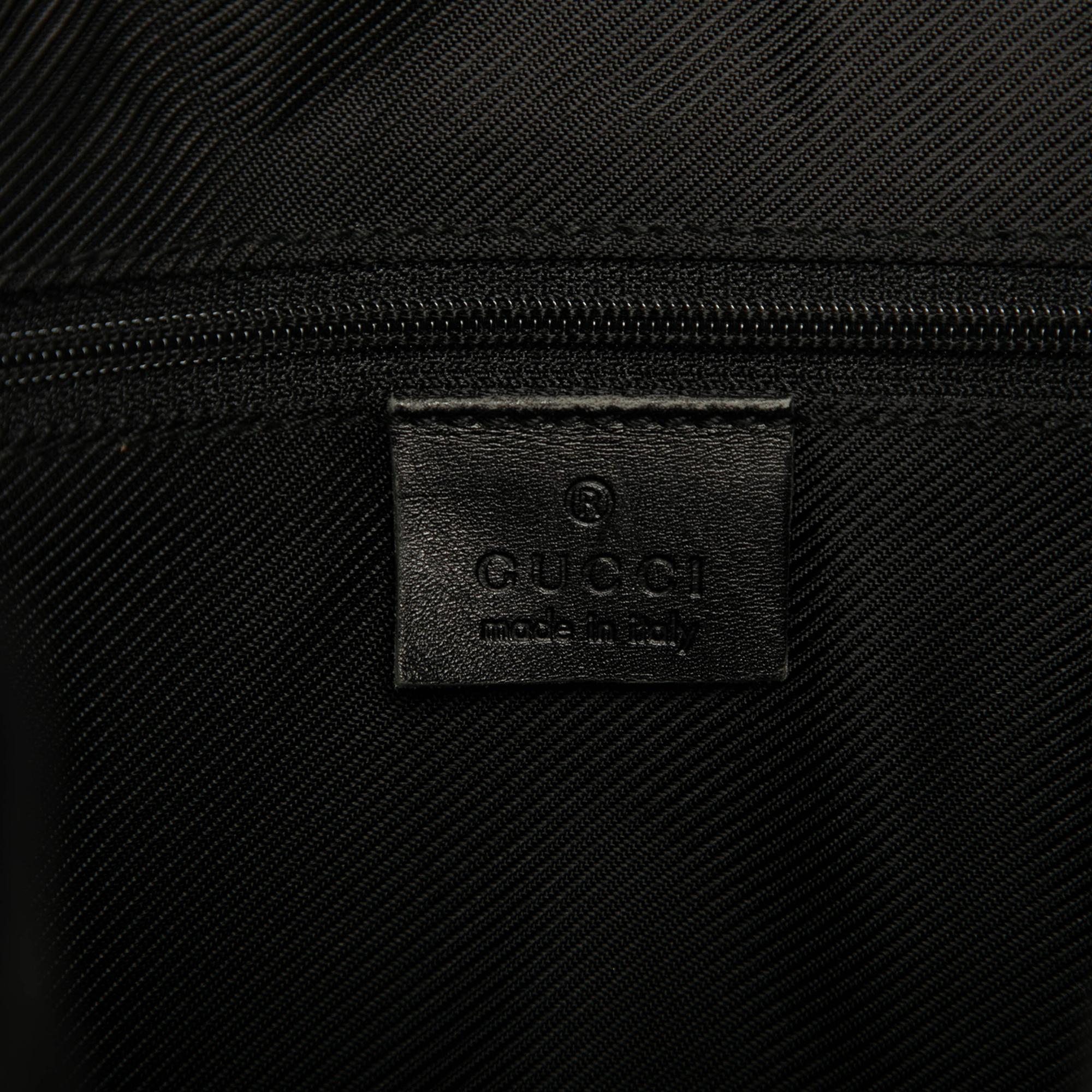 Gucci GG Canvas Bamboo Web Satchel