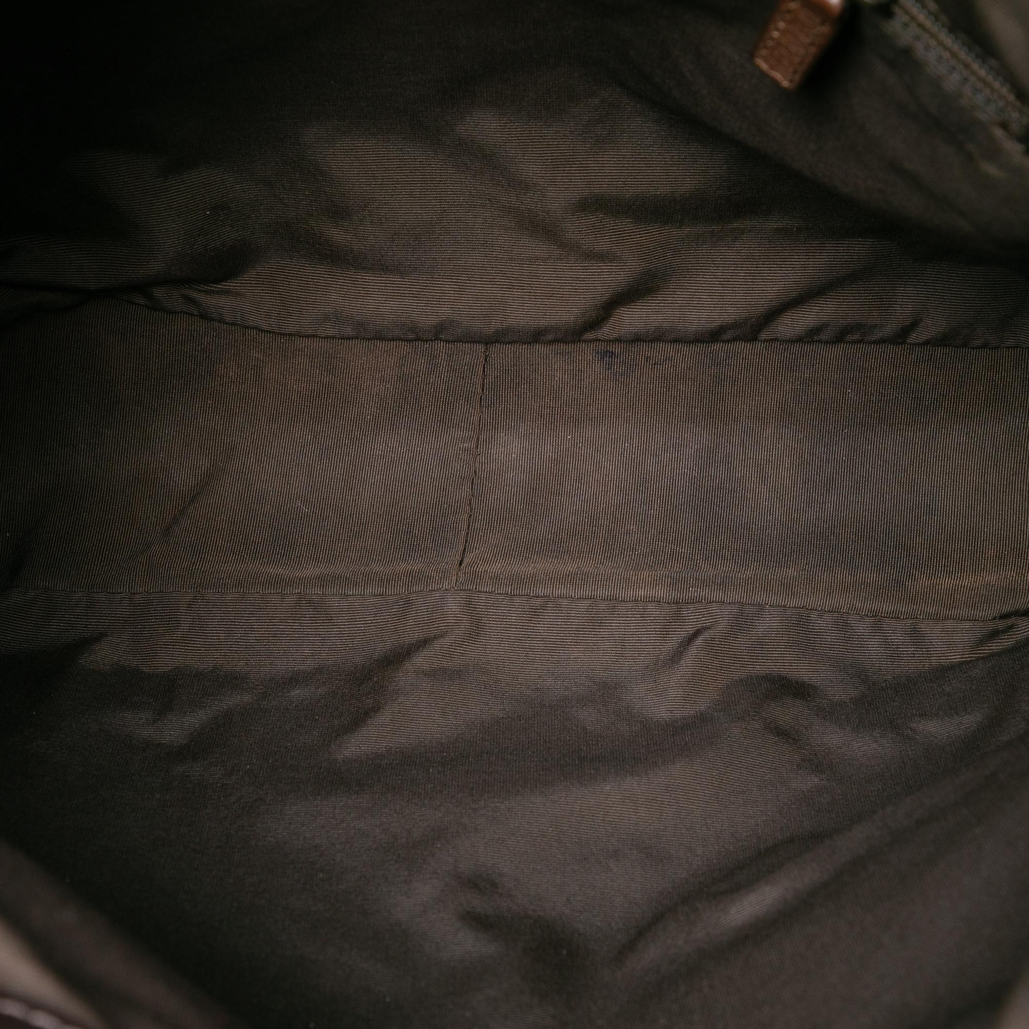 Gucci GG Canvas Bamboo Web Satchel